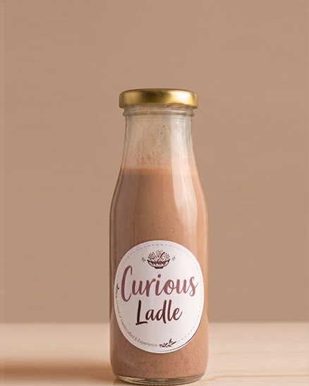 Almond Chocolate Milkshake bottle
