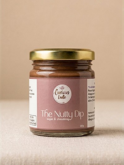 The Nutty Dip jar
