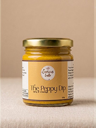 The Peppy Dip jar